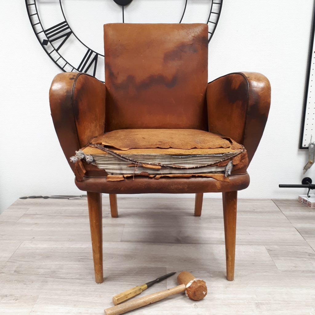 Paire de fauteuils bridge