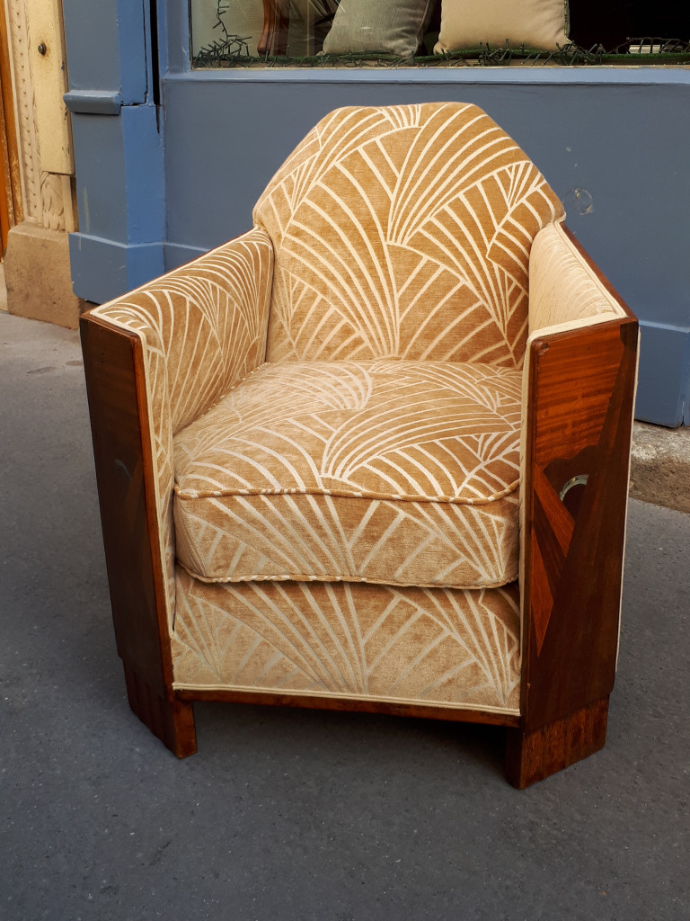 FAUTEUIL ART DECO
